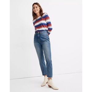 NWT Madewell The Mom Jean